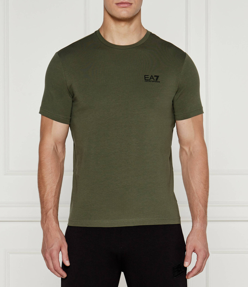 Футболка EA7 - оливковый(8NPT26 PJVQZ)