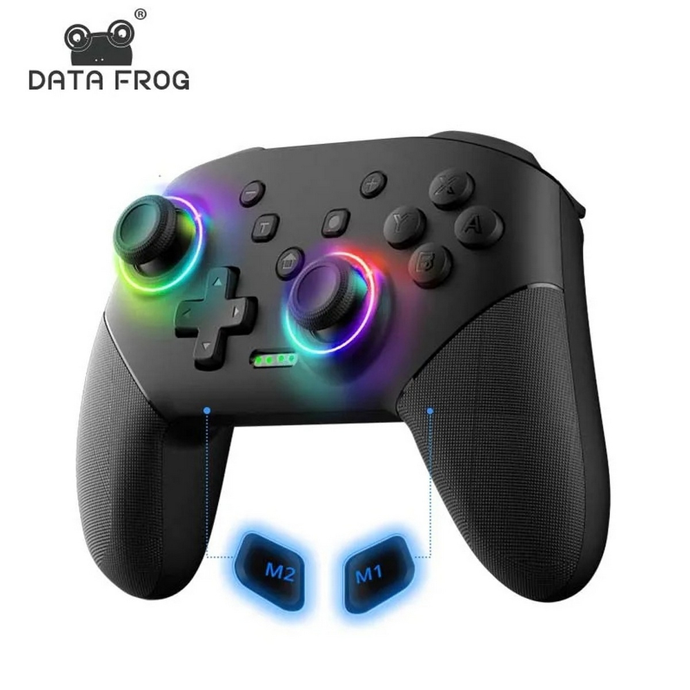 Джойстик беспроводной для ПК/Nintendo Switch RGB DATA FROG S80