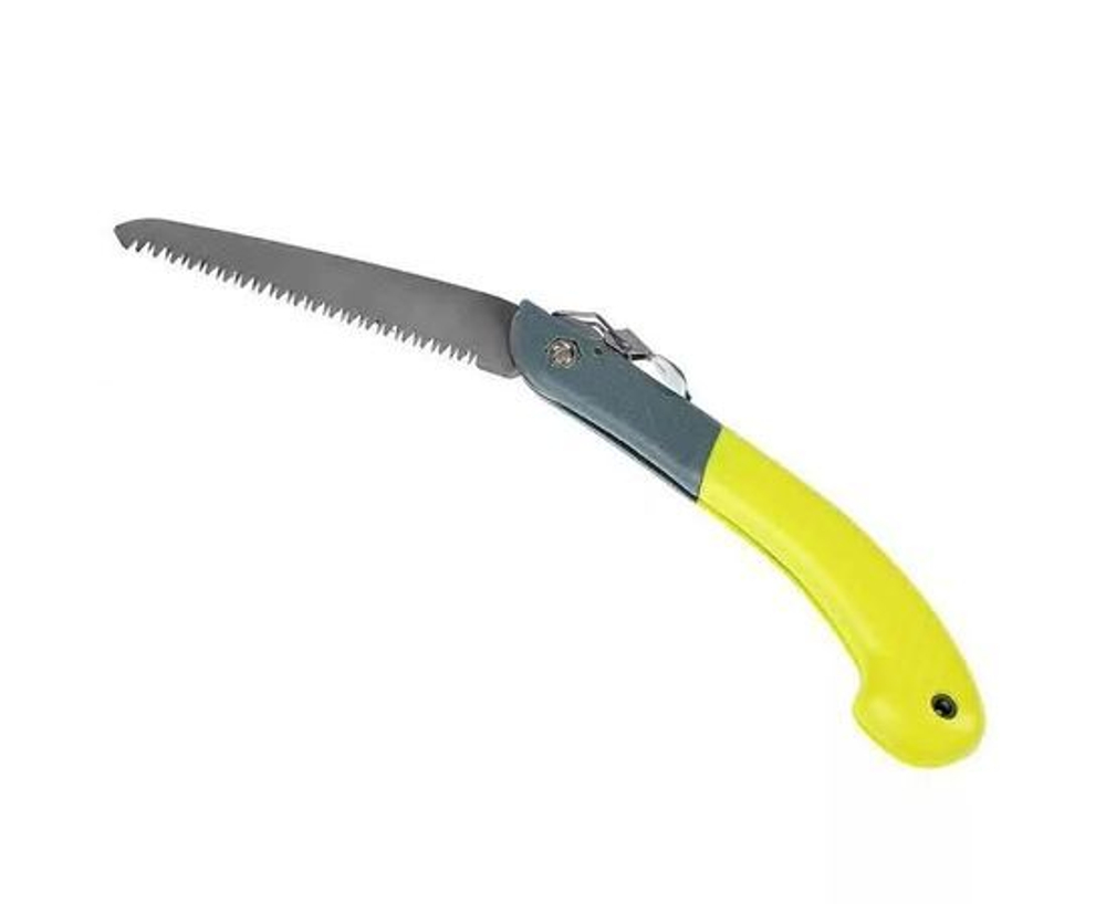 Пила садовая складная 18см, сталь, пластик, E1M