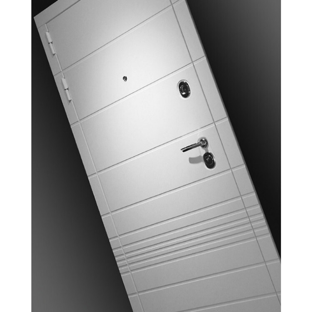 Дверь входная Лабиринт Трендо  22 Белый софт металлическая