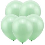 Шар (12"/30 см) Мятный, Пастель 50 шт.