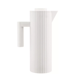 Alessi - Термокувшин Plisse 1л белый / артикул   MDL12 W  / GTIN 8003299461387