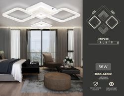 Ambrella Потолочный светодиодный светильник с пультом Original FA4281