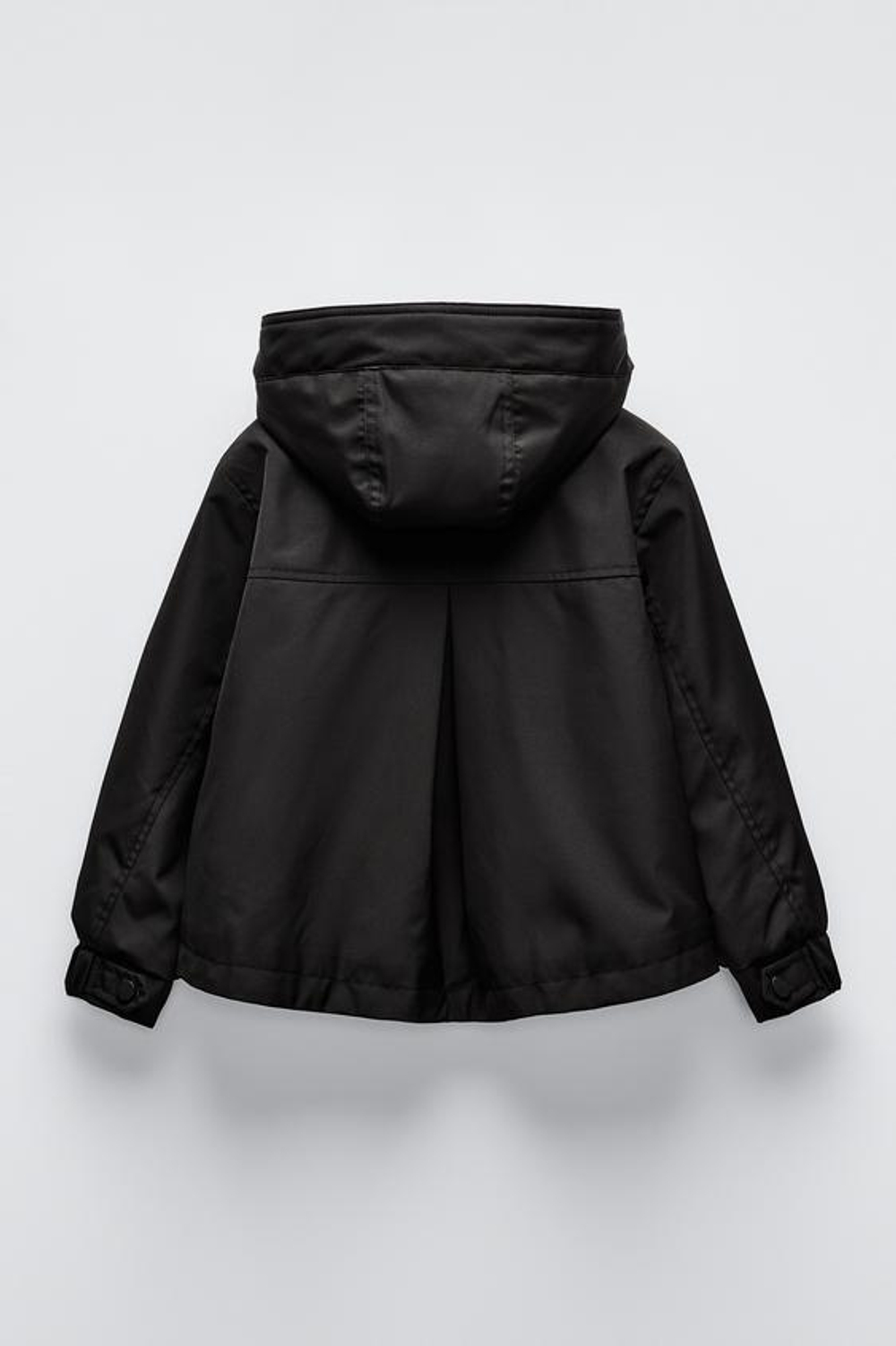 ZARA ПАРКА С КАПЮШОНОМ, ЧЕРНЫЙ