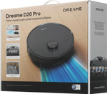 Робот-пылесос DREAME D20 Pro, 75Вт, черный/черный