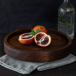 Деревянный сервировочный поднос Art of Siberia блюдо для подачи 330 мм. WS6