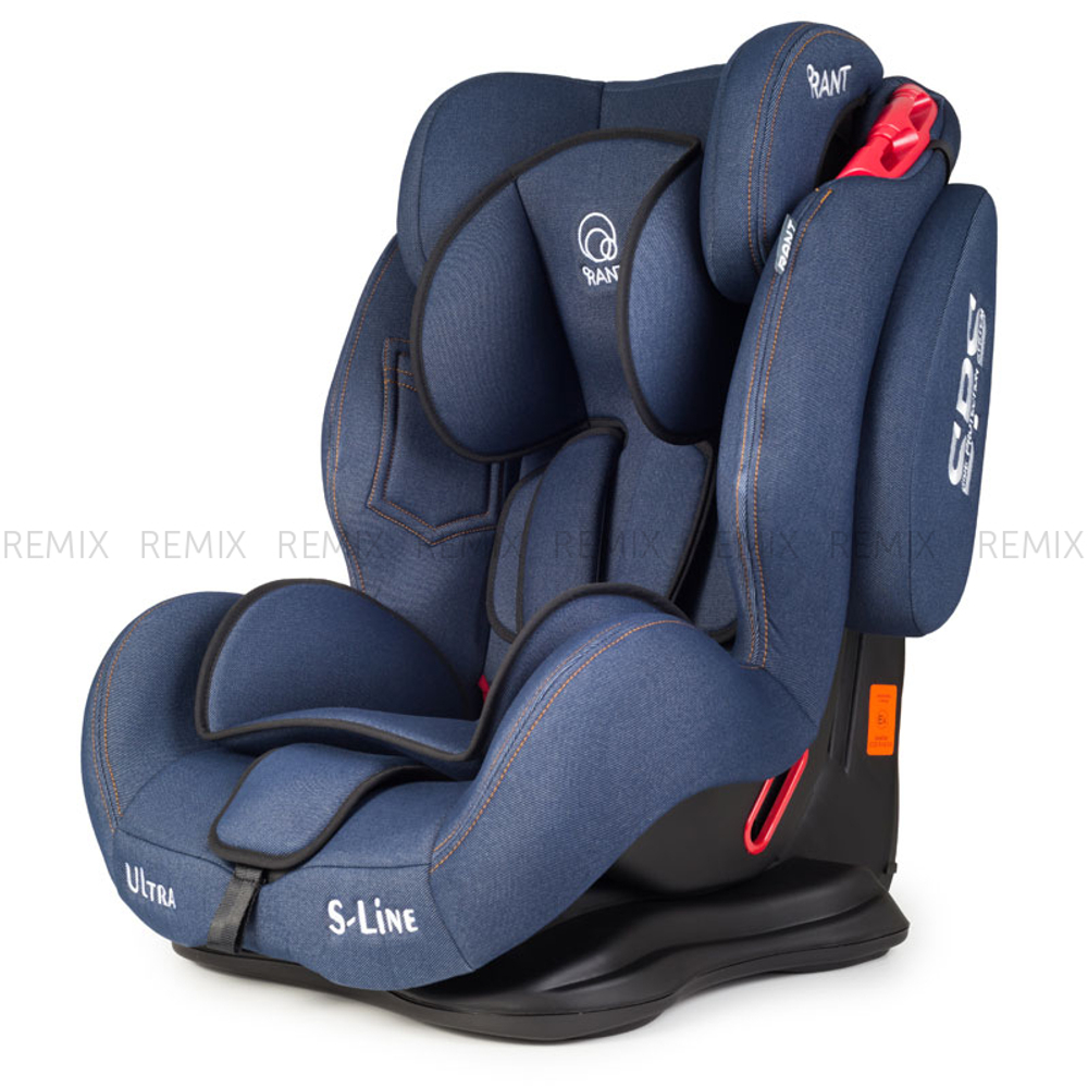 Автокресло BH12310 "ULTRA" SPS группа 1-2-3  (9-36 кг) blue jeans