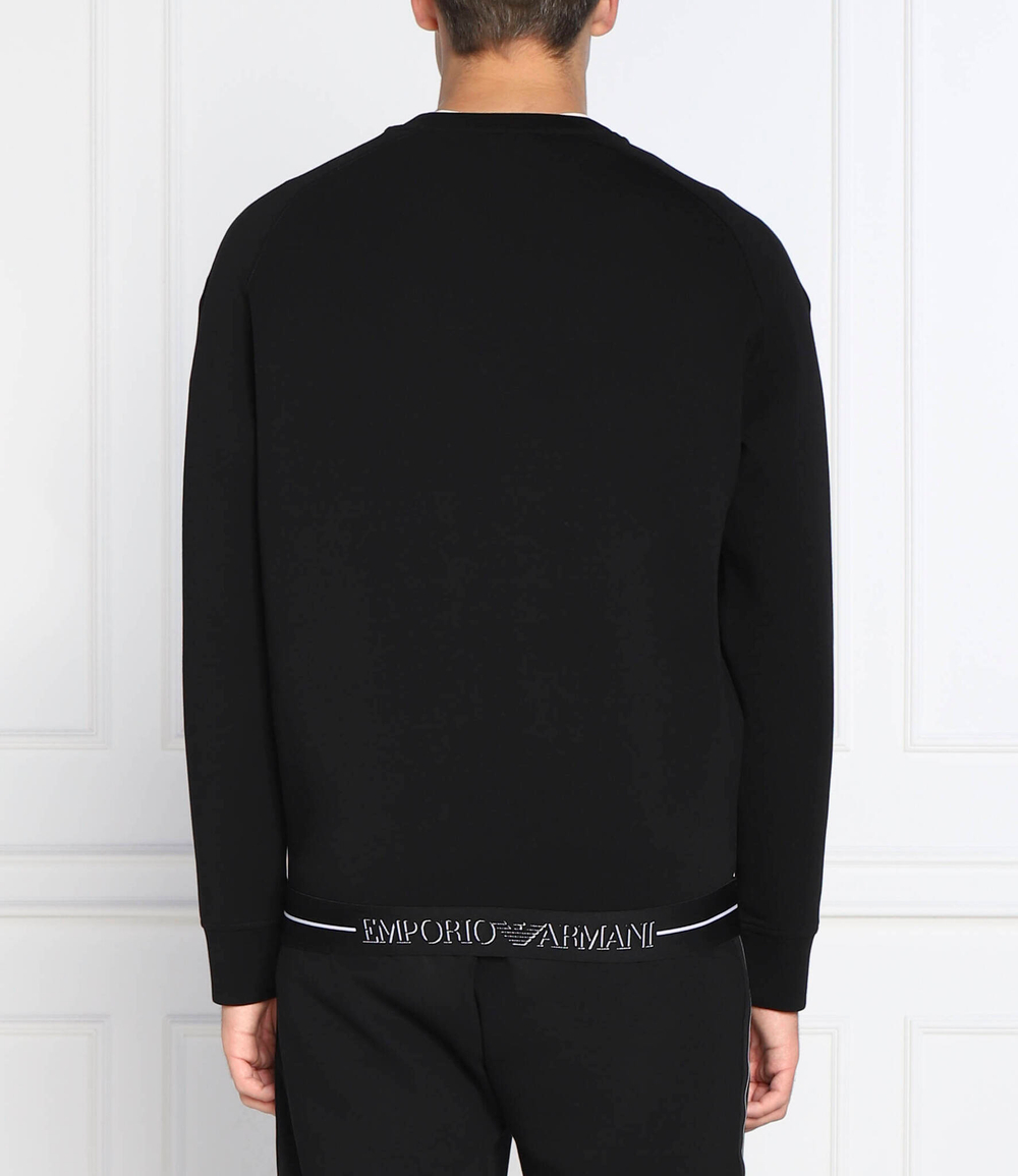 Худи Emporio Armani - черный(6L1MM4 1JHSZ)