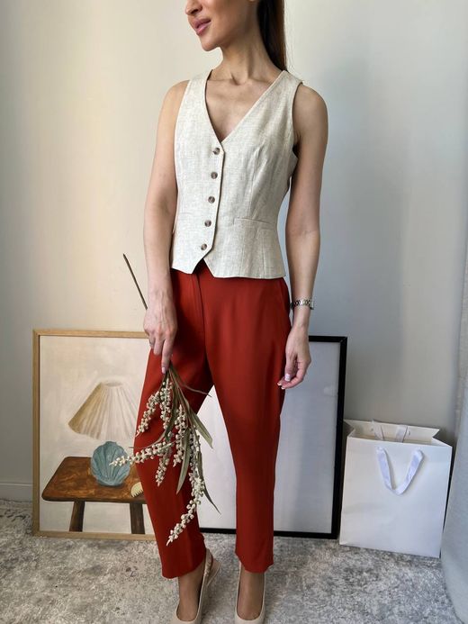 Льняной жилет Sorbet, xs