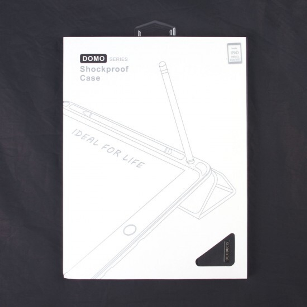 Чехол для iPad Pro 11 (2021) (With Apple Pencil Holder) Сити Мобайл Domo, 012321 Черный
