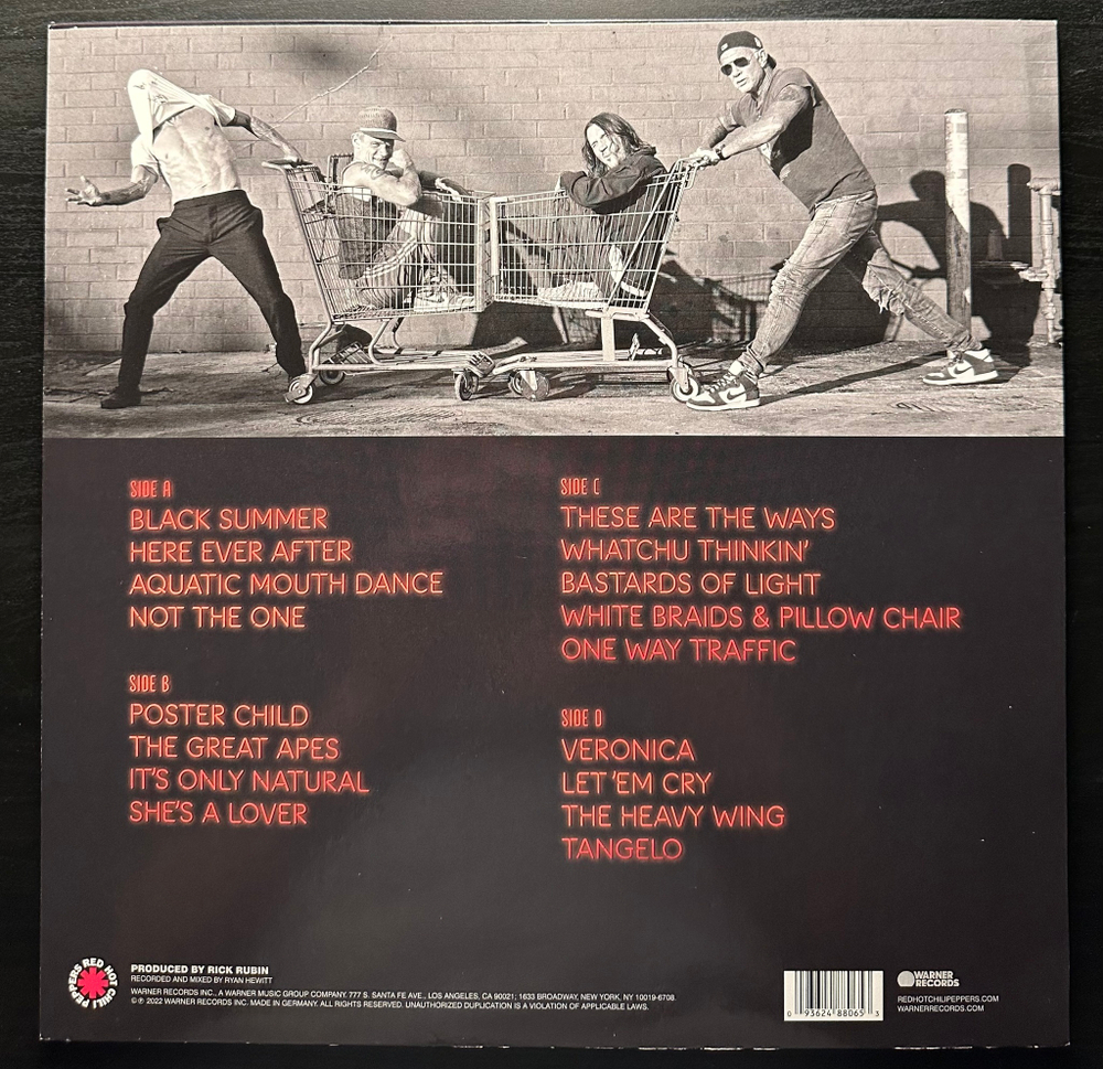 Red Hot Chili Peppers - Unlimited Love 2LP (Германия 2022г.)