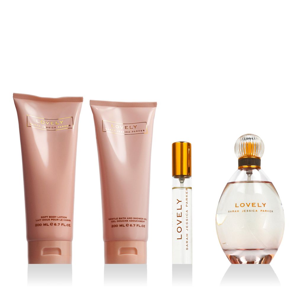 Sarah Jessica Parker Lovely EDP 100 ml + EDP 15 ml + SG 200 ml + BL 200 ml (woman) 1 St.