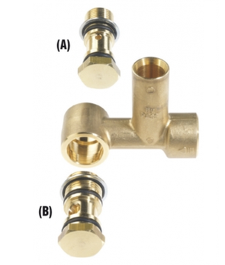 Комплект переходного соединения VRF2 для AR X=25 Y=62-75 G1/2-G3/8