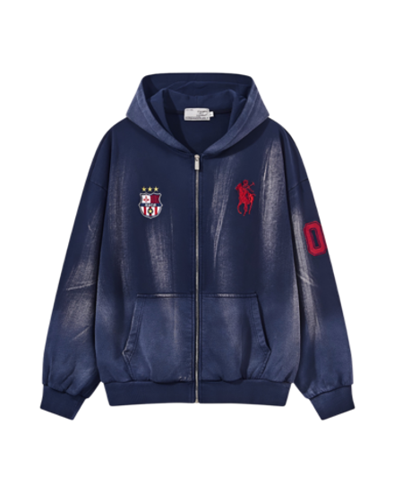 Худи HARSHandCRUEL Washed Zip-Hoodie