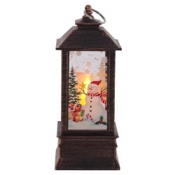 GAEM Изделие декоративное "Фонарь" (подсвет, AAAх3 н/п) L7,5 W7 H18 см, 2в.