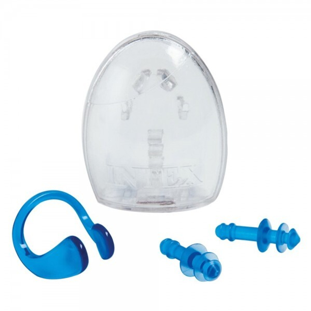Набор для ныряльщика Intex 55609 Ear Plugs and Nose Clip Combo Set 8+