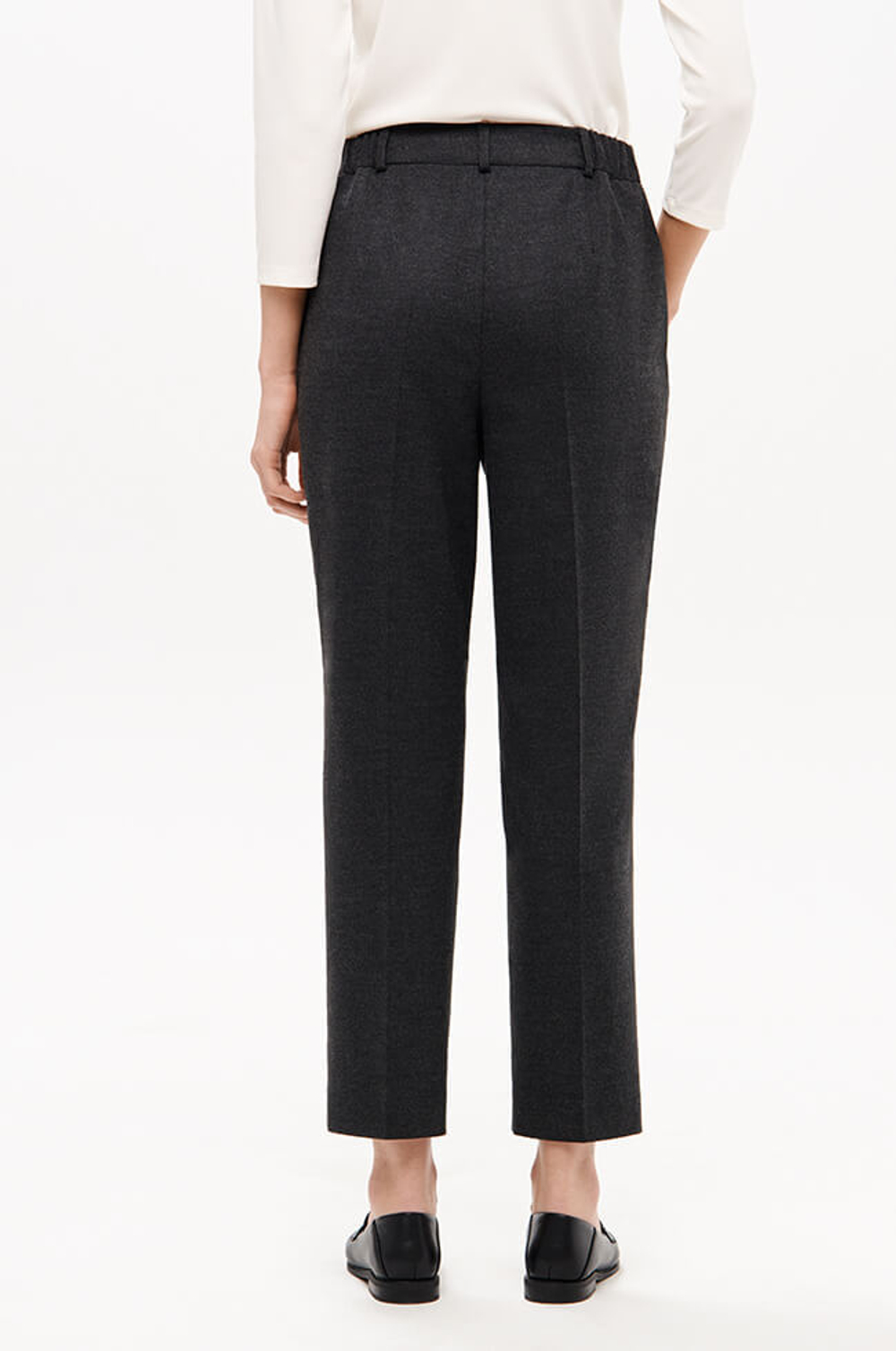 31197 Брюки женские (темно-серый)