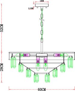 Подвесная люстра Arte Lamp