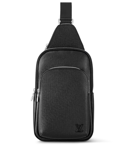 Сумка-слинг Louis Vuitton Avenue NM кожа Taiga Black