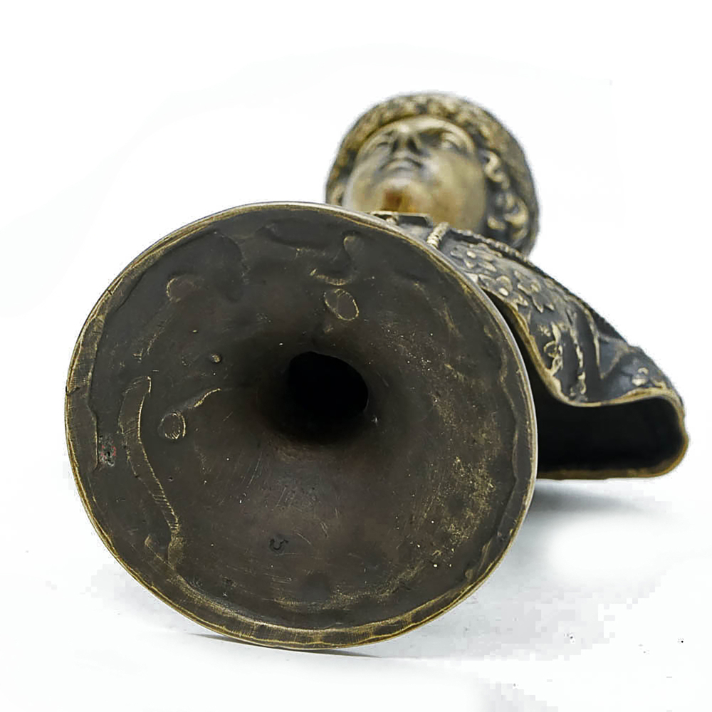 Феодор I. Бронзовый бюст царя Фёдора Алексеевича Романова. Фабрика Ф.Шопена. 1868 г.