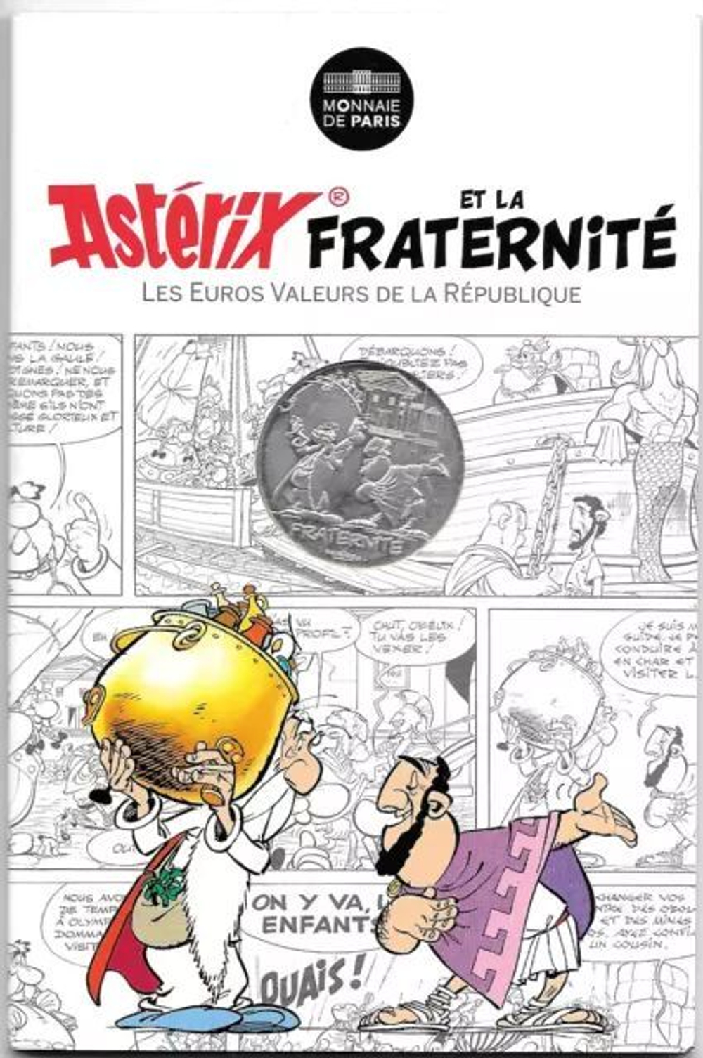 France 10 Euro 2015 "Astérix - Fraternité Grecs"