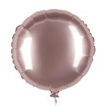 Шар (18''/46 см) Круг, Грибной, Сатин, 1 шт.