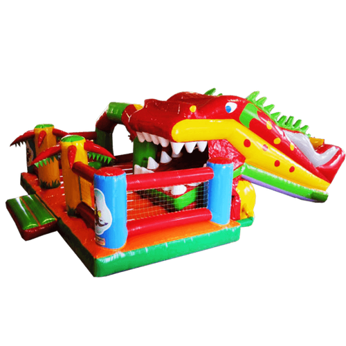 Коммерческий надувной батут "Ящер"