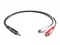 PROCAST cable A-MJ/2RCA-F - переходник 3,5mm miniTRS Jack(male) на 2RCA(female)