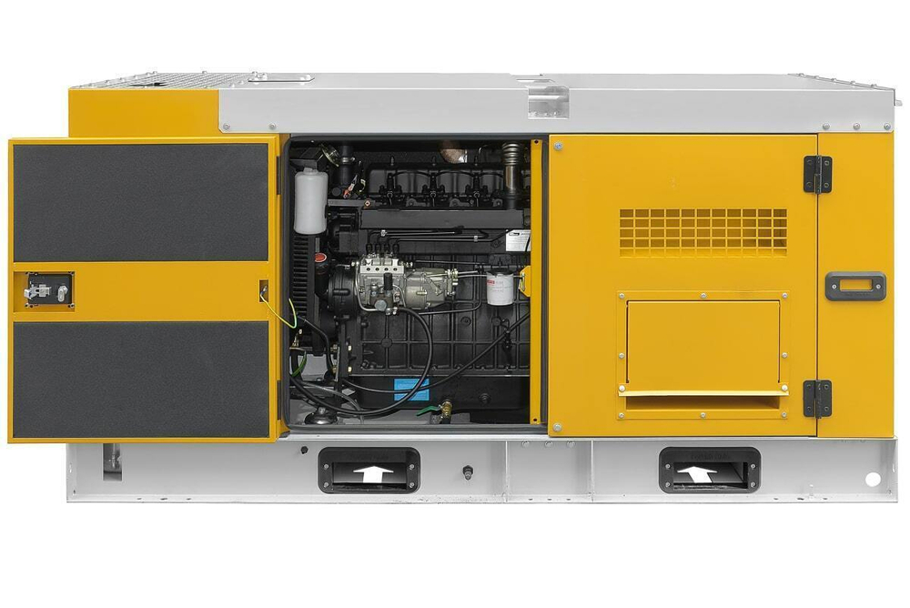 Резервный дизельный генератор МД АД-40С-Т400-1РКМ29 в шумозащитном кожухе