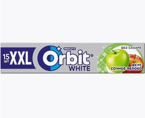 ЖЕВАТЕЛЬНАЯ РЕЗИНКА ORBIT APPELEMINT XXL