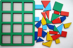 Сложи квадрат Никитина 3 уровень (Макси)