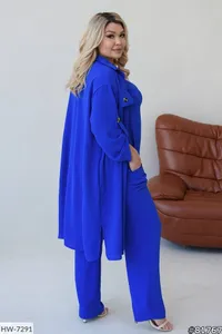 Костюм тройка FI-2783 Фабрика Моды