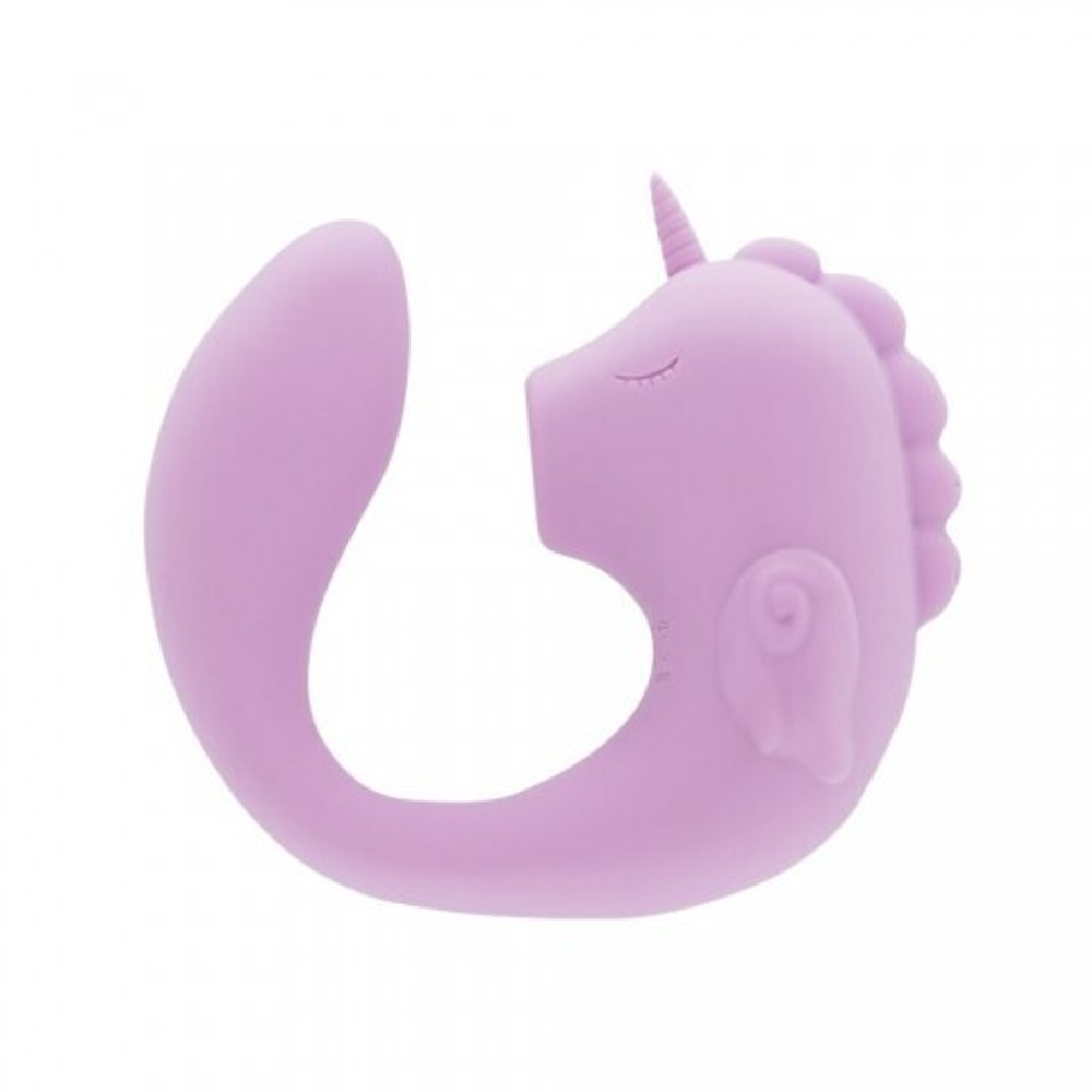 Вибромассажер Unihorn - C Horse - Marina Lilac с функцией пульсации, фиолетовый