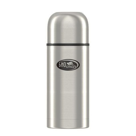 Термос Biostal Охота (0,7 литра), 2 чашки, с ситечком, стальной