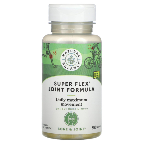 Natural Balance, Super Flex®, средство для здоровья суставов, 90 таблеток