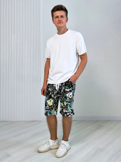 Шорты для мальчика подростковые "Буквы"