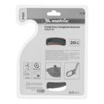 Рулетка геодезическая 20 м х 15 мм, закрытый корпус, фибергласовая лента, двусторонняя шкала, Pro Matrix