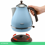 Электрочайник DeLonghi KBOV 2001.AZ Blue (210110030)