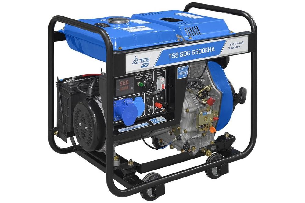 Генератор дизельный TSS SDG 6500EHA - [6 кВт / 220V] эл. старт