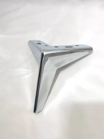 Ножки для мебели звезда хром высота 13 см 4 шт