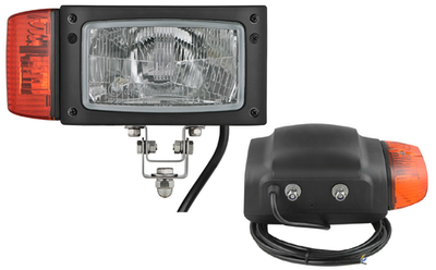 Фара REPR1.24208.H4/L ближ/дальн.света с габаритом и указ.поворота H4/L Грузовые а/м