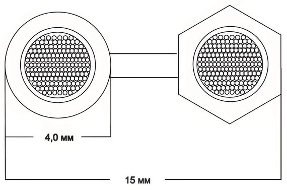 Готовый акустический кабель Van den Hul The Clearwater 2х3м с разъемами &quot;банан&quot;