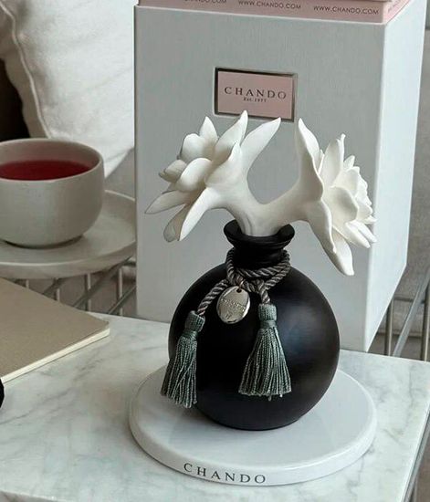 Lotus Glace, ароматический диффузор с необычными палочками, Chando