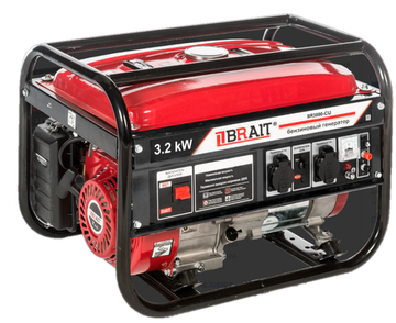 Бензиновый генератор "BRAIT" BR3800-CU