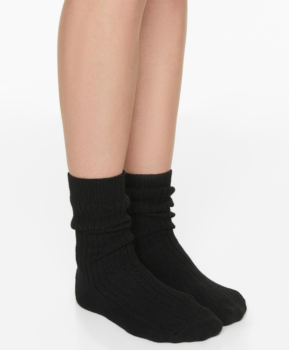 Oysho Классические носки, черный