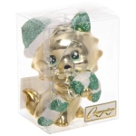 Ёлочная игрушка «Весёлый котёнок» 7*5*10 см, Шампань