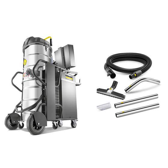 Комплект: IVS 100/75 M Z22 + улучшенный набор аксессуаров для сухой уборки Advanced DN50