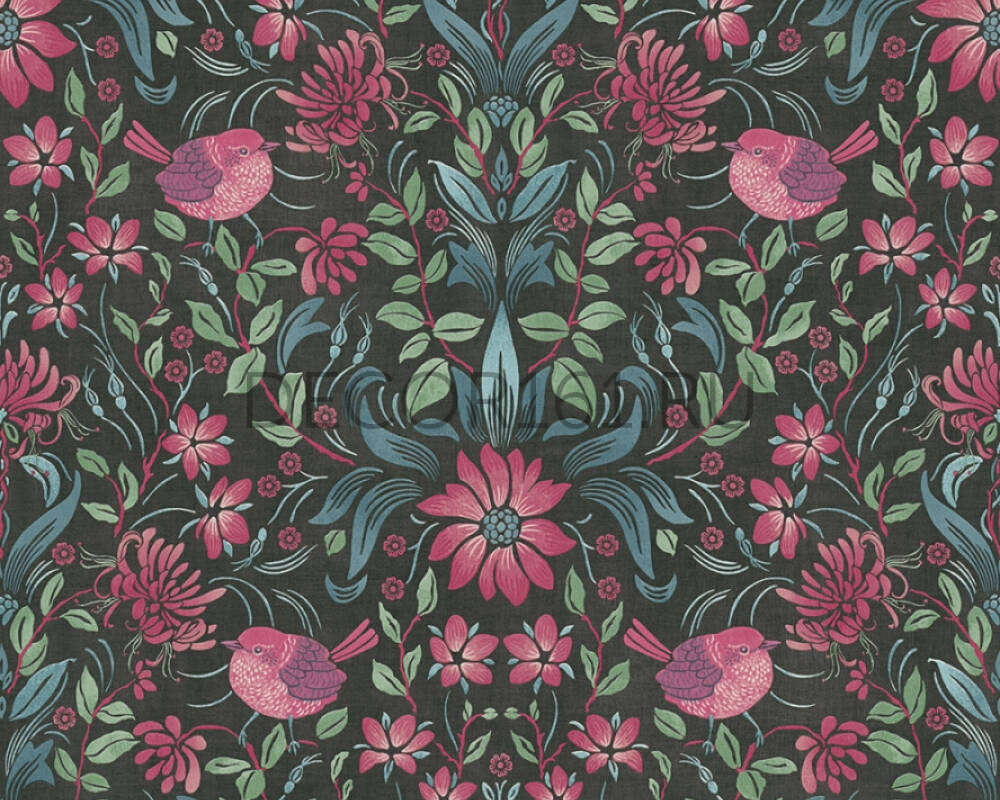 39075-1 Винил на флизе 0,53х10,05 (1*12) (Maison Charme)