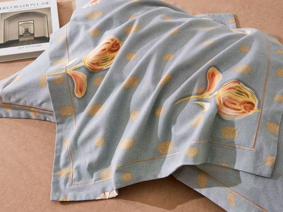 Фланелевое постельное белье  Asabella 2068