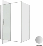 Душевой уголок Allen Brau Priority 3.31038.BA+3.31044.BA 160х90 стекло прозрачное/профиль брашированное серебро